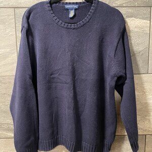 Charter Club Knit Sweater Blue L